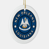 New Orleans Louisiana Keramisch Ornament (Rechts)