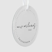 New Orleans, Louisiana LA Travel Verenigde Staten Ornament (voorkant)