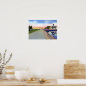 New Orleans Louisiana Lake Pontchartrain Lighthous Poster (Keuken)