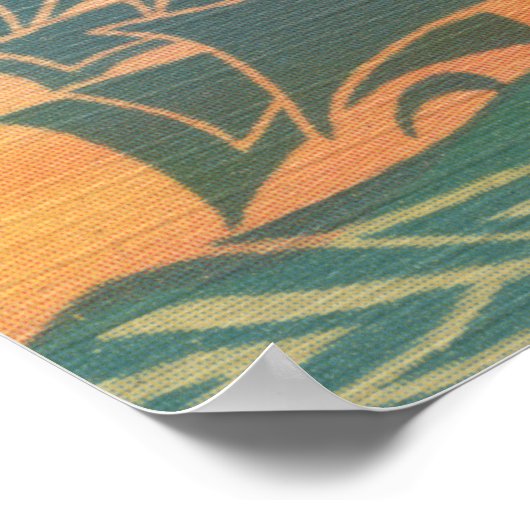 New Orleans, Louisiana - Large Letter Scenes Poster (Hoek)