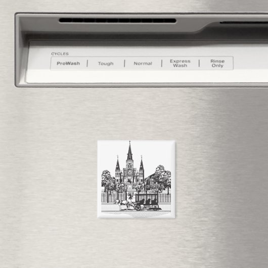 New Orleans, Louisiana Magneet (Insitu (Vaatwasser))