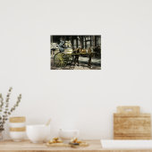 New Orleans Louisiana Milk Cart Delivery Poster (Keuken)