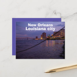 New Orleans Louisiana Mississippi Briefkaart