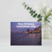 New Orleans Louisiana Mississippi Briefkaart (Staand voorkant)