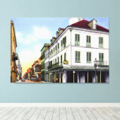New Orleans Louisiana Napoleon House 1940 Canvas Afdruk (Insitu (Houten vloer))