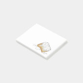 New Orleans Louisiana NOLA Beignet Pastry Post Post-it® Notes (Schuin)