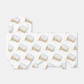 New Orleans Louisiana NOLA Sugary Beignet Pastry Bedankdoosjes (Uitgevouwen)