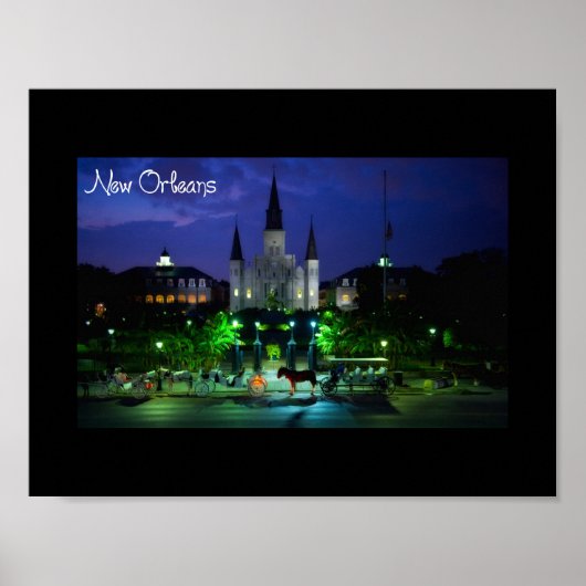 New Orleans Louisiana Poster (Voorkant)