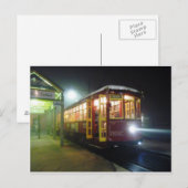New Orleans, Louisiana- Riverfront Streetcar Briefkaart (Voorkant / Achterkant)