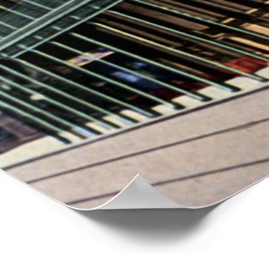 New Orleans Louisiana Royal Street Ironwork Poster (Hoek)