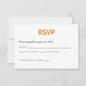 New Orleans Louisiana RSVP-kaart Retro RSVP Kaartje (Voorkant)