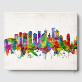 New Orleans Louisiana Skyline Gastenboek (Achterkant)