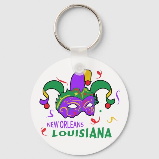 New Orleans Louisiana Sleutelhanger (Voorkant)