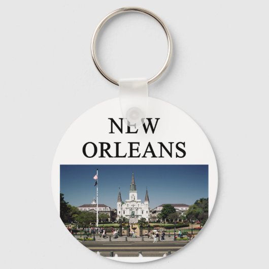 NEW ORLEANS Louisiana Sleutelhanger (Voorkant)