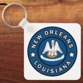 New Orleans Louisiana Sleutelhanger (Voorkant)