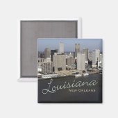 New Orleans Louisiana Souvenir Koelkast Magneet (Voorkant / Achterkant)