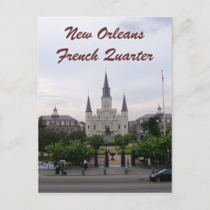 New Orleans, Louisiana St. Louis-kathedraal Briefkaart