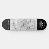 New Orleans, Louisiana Stadsplattegrond Skateboard (Horizontaal)