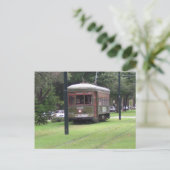 New Orleans, Louisiana Streetcar Briefkaart (Staand voorkant)