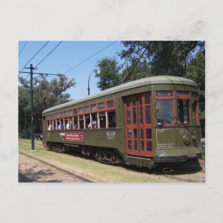 New Orleans, Louisiana Streetcar Briefkaart