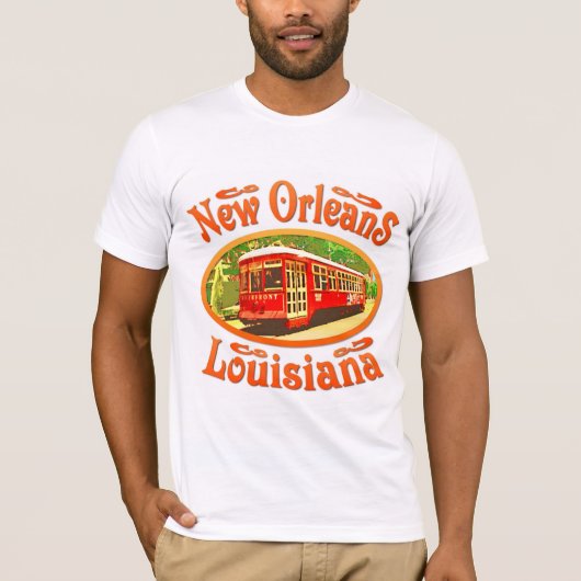 New Orleans Louisiana T-shirt (Voorkant)