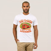 New Orleans Louisiana T-shirt (Voorkant volledig)