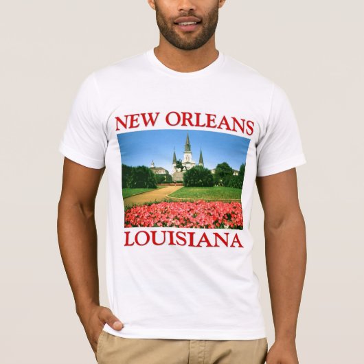 New Orleans Louisiana T-shirt (Voorkant)