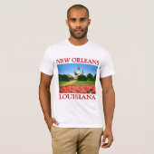 New Orleans Louisiana T-shirt (Voorkant volledig)