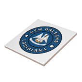 New Orleans Louisiana Tegeltje (Zijkant)