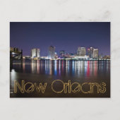 New Orleans, Louisiana / The Big Easy at night. Briefkaart (Voorkant)