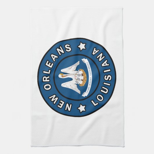 New Orleans Louisiana Theedoek (Verticaal)