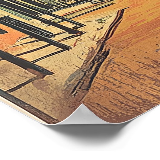  New Orleans, Louisiana Travel Wall Poster (Hoek)