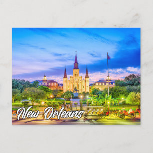 New Orleans, Louisiana, Verenigde Staten Briefkaart