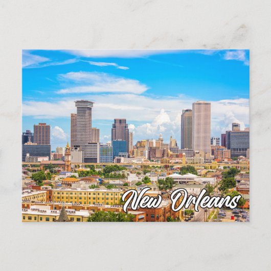 New Orleans, Louisiana, Verenigde Staten Briefkaart (Voorkant)
