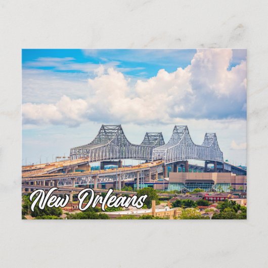 New Orleans, Louisiana, Verenigde Staten Briefkaart (Voorkant)