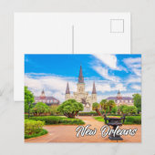 New Orleans, Louisiana, Verenigde Staten Briefkaart (Voorkant / Achterkant)