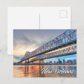 New Orleans, Louisiana, Verenigde Staten Briefkaart (Voorkant / Achterkant)
