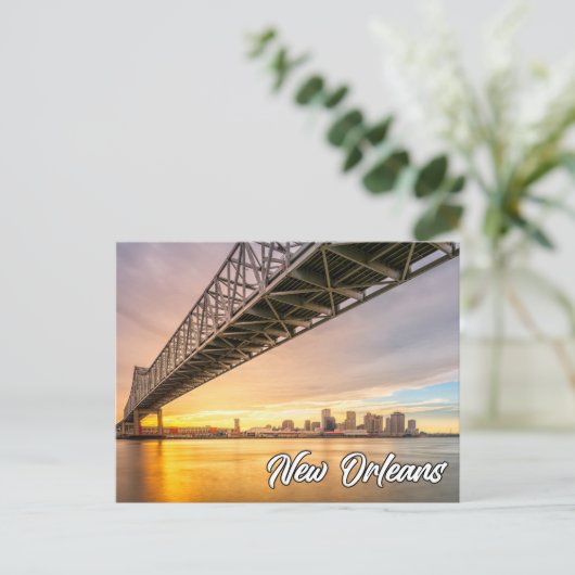 New Orleans, Louisiana, Verenigde Staten Briefkaart (Staand voorkant)