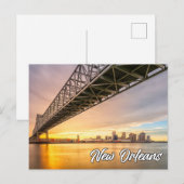 New Orleans, Louisiana, Verenigde Staten Briefkaart (Voorkant / Achterkant)