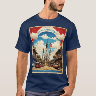 New Orleans Louisiana Verenigde Staten van Amerika T-shirt