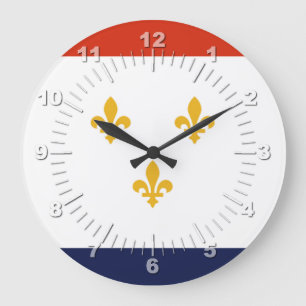 New Orleans (Louisiana) vlag Grote Klok