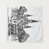 New Orleans, Louisiana Wandkleed (Voorkant (horizontaal))