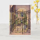 New Orleans Louisiane 616 Koninklijke Straat Kaart (Gele Bloem)