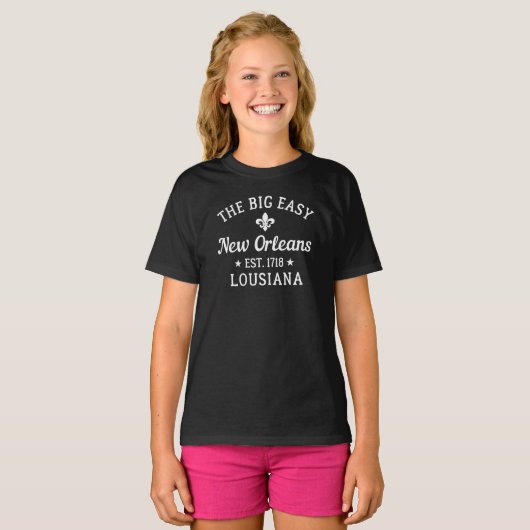 New Orleans Lousiana T-Shirt (Voorkant volledig)