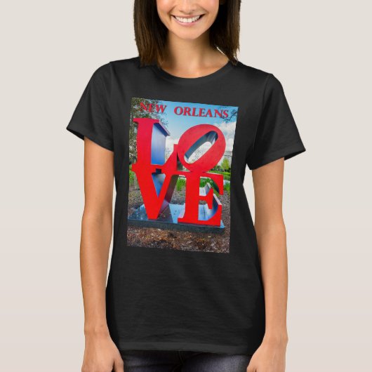 New Orleans Love T-shirt (Voorkant)