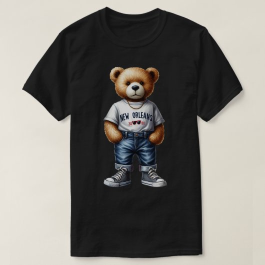 New Orleans Lover T-shirt (Design voorkant)