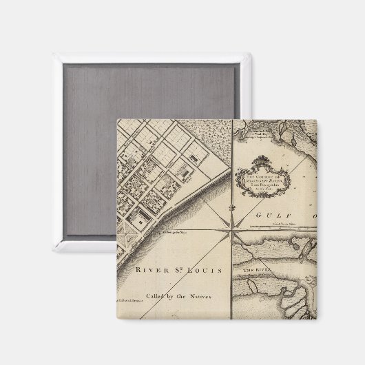 New Orleans Magneet (Voorkant / Achterkant)