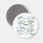 New Orleans Magneet (Voorkant / Achterkant)