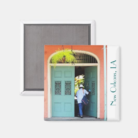 New Orleans Magnet (Voorkant / Achterkant)
