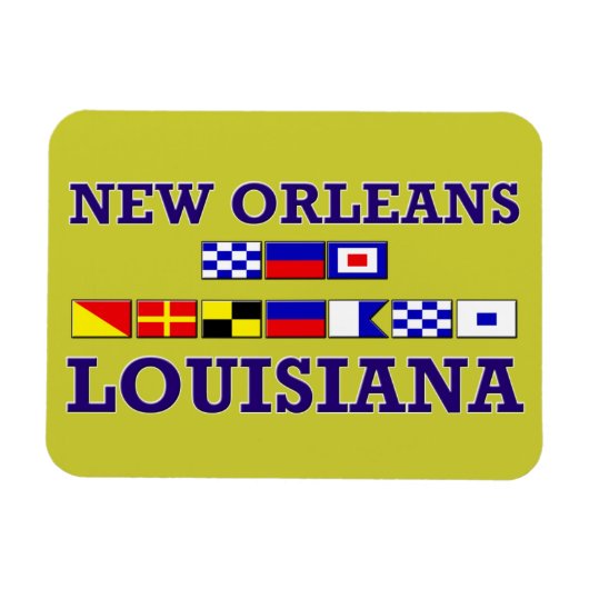 New Orleans Magnet Magneet (Horizontaal)
